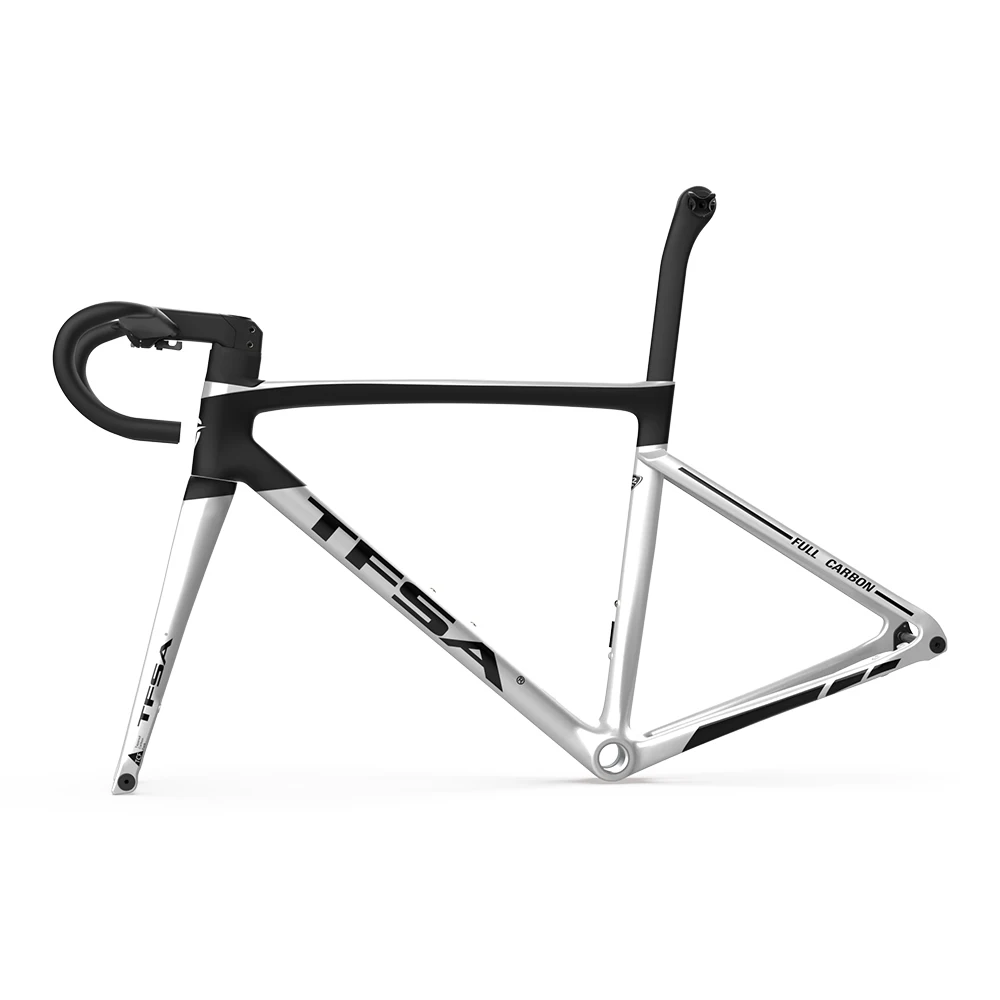 Pаспродажа Многоцветная рама T1000 UD, сделано в Китае, рама для дорожного велосипеда из углеродного волокна с подседельной стойкой + передняя вилка + зажи...