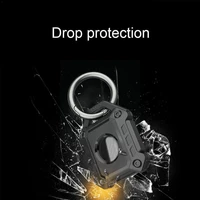 protective case with keychain shockproof cover for apple tracker anti lost case tpu accessories device v8h6