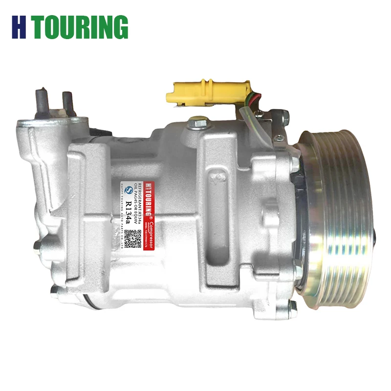 For Peugeot air ac compressor 407 508 607 Citroen C5 C6 9648138980 9654764280 9656574080 9660555380 9670022580 6453 | Автомобили и