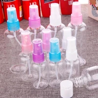 1pc 3050100ml transparent refillable bottle portable travel lotion perfume spray pump bottle empty bottle container
