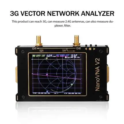 Векторный анализатор сети 3G S A 2 NanoVNA V2 цифровой нано тестер MF HF VHF UHF USB логический