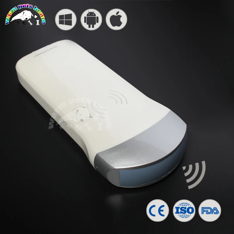 

Full Digital Wireless Probe Mobile Phone Ultrasound 80 Elements Suit for Android iOS Windows System