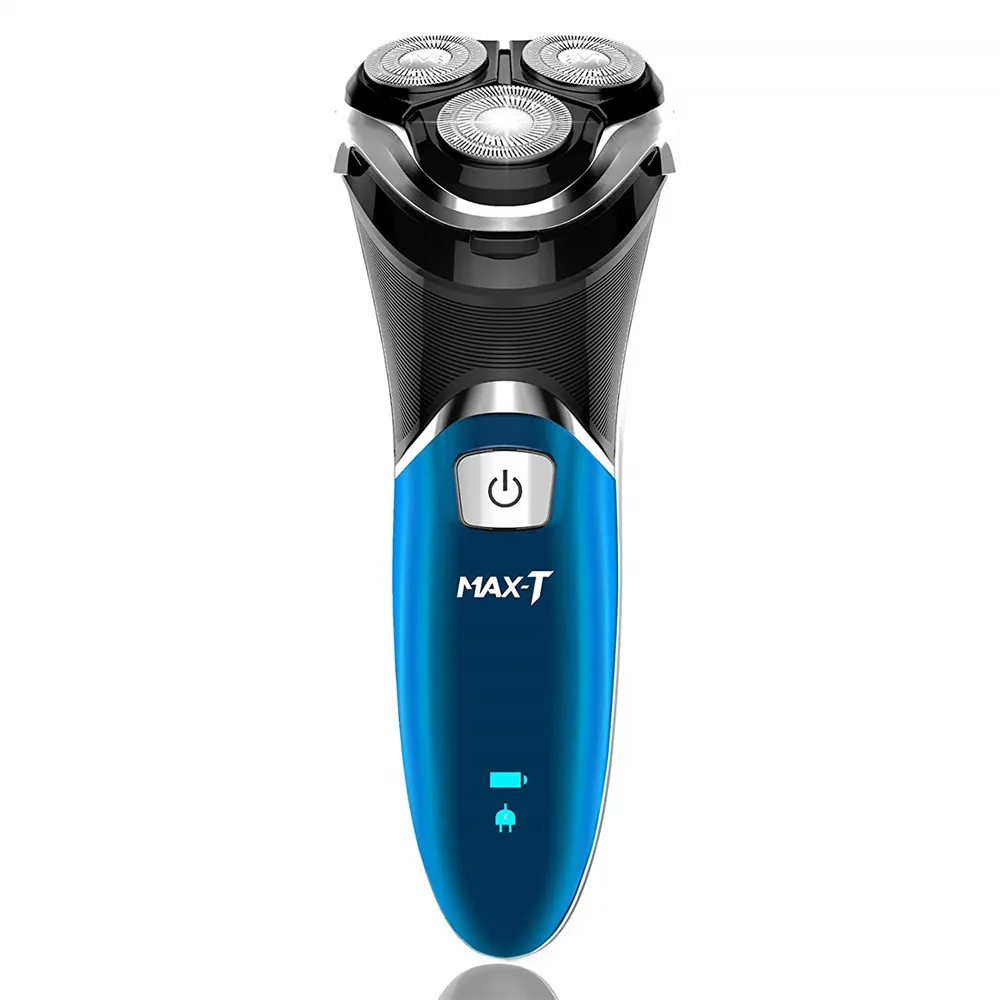 MAX-T RMS8101 электробритва уход за лицом моющийся USB кабель перезаряжаемый тройное лезвие 3D бритвы Электрический станок для бритья бороды - Цвет: S6101-EU