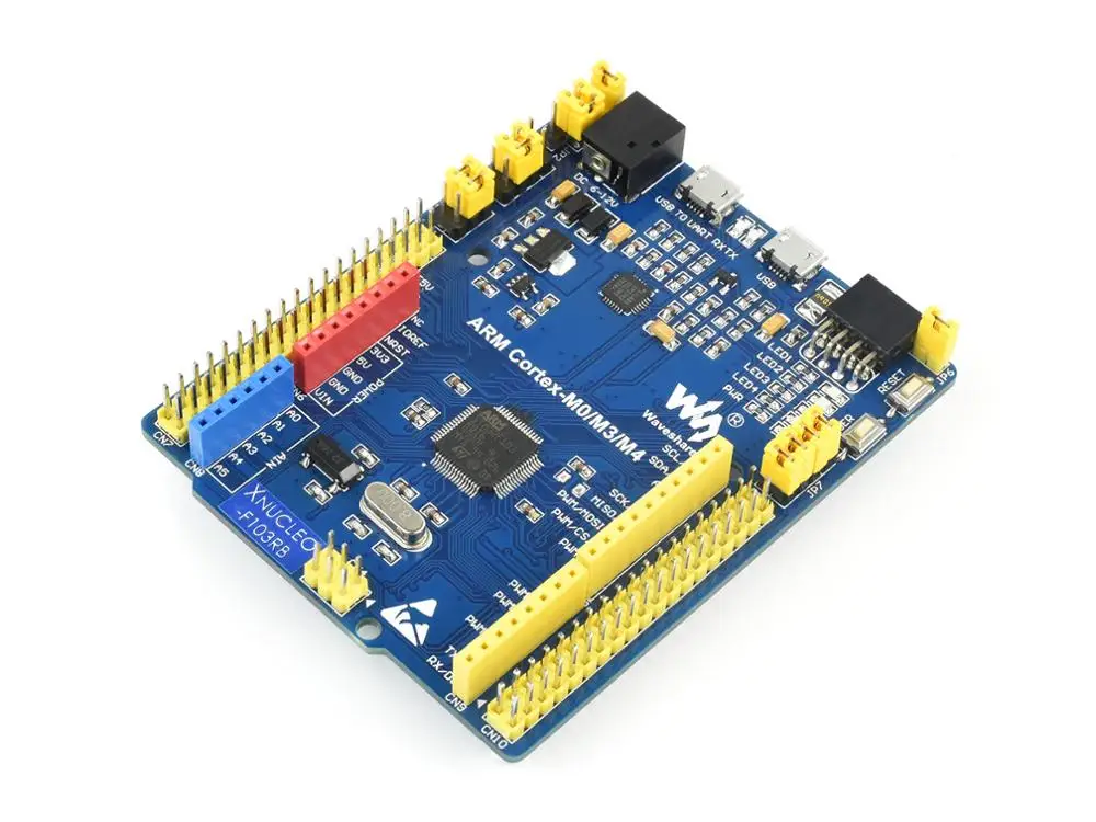 Макетная плата STM32 STM32F103RBT6 32 битная ARM Cortex M3 совместима с оригинальными NUCLEO F103RB|board