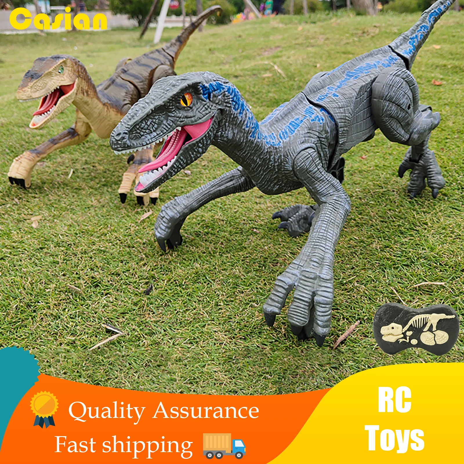 

Intelligent Robot RC Dinosaur 2.4Ghz Toy Dinosaurs with Remote Control Music Light Toy Electric Walking Animals Children Toys