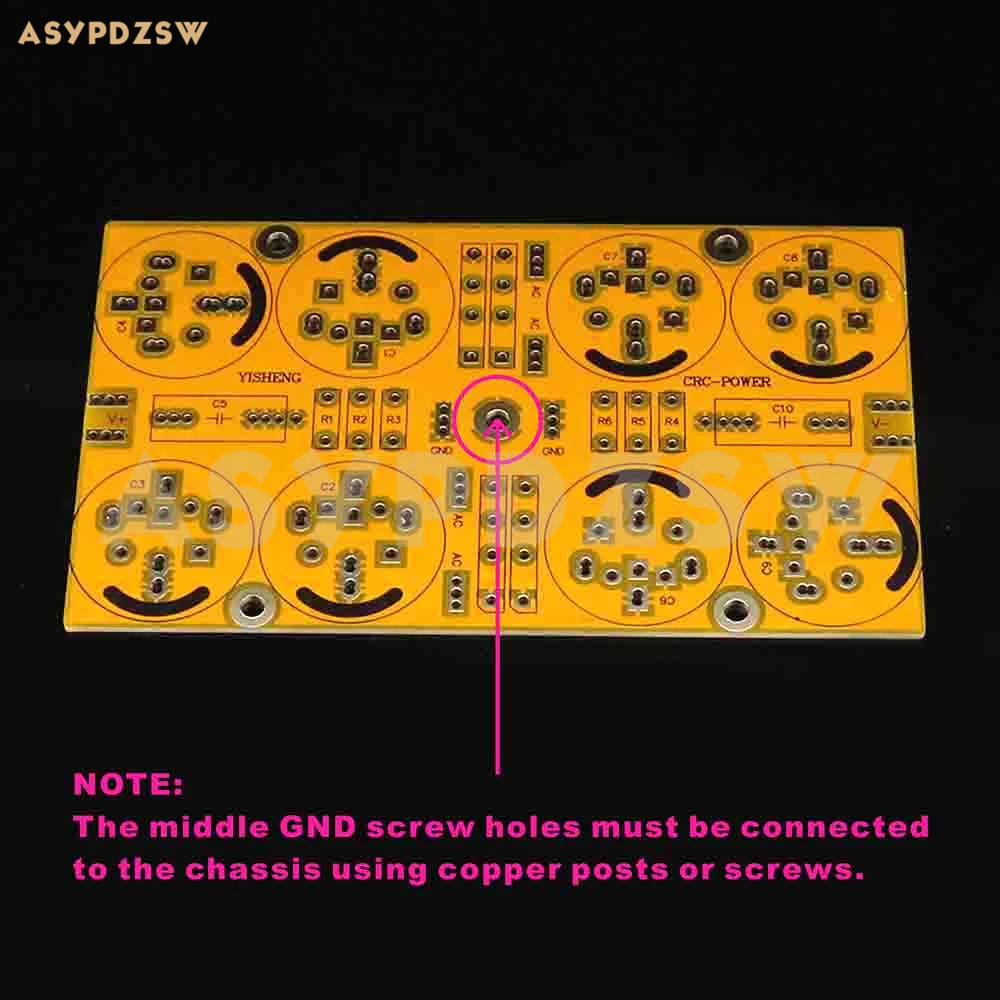 

PASS A3 Class A CRC Rectification filtering Dual power supply DIY Kit (10000uF/50V)