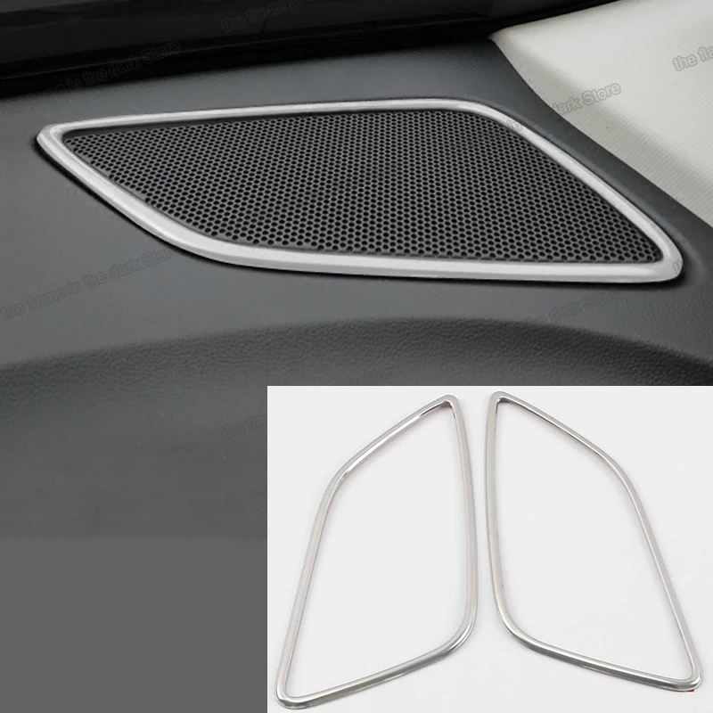 

Lsrtw2017 audio Car Dashboard Sound Frame Speaker Trims for Chevrolet Equinox 2017 2018 2019 2020 Accessories Auto