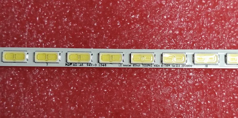 Светодиодная лента для подсветки lg innotek 65 дюймов 7030PKG 40EA 8 TYPE ver.0 0 358 мм 40