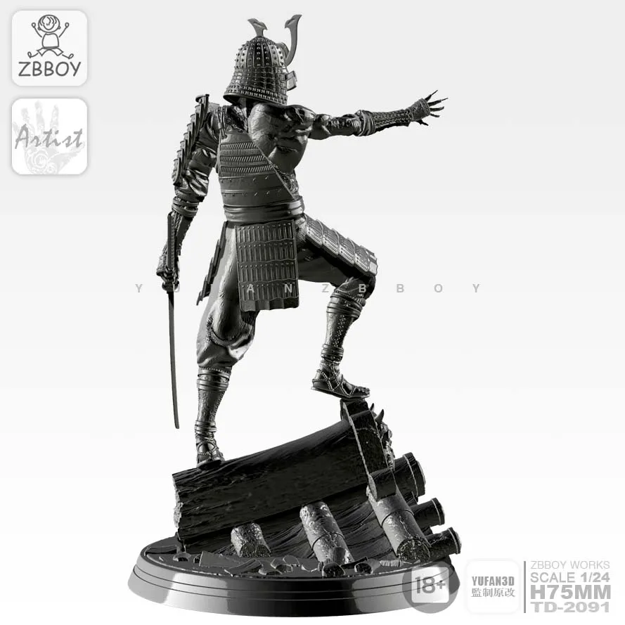 Наборы фигурок из смолы 1/24 модель скелета воина Самосборная TD-2091 | Игрушки и хобби