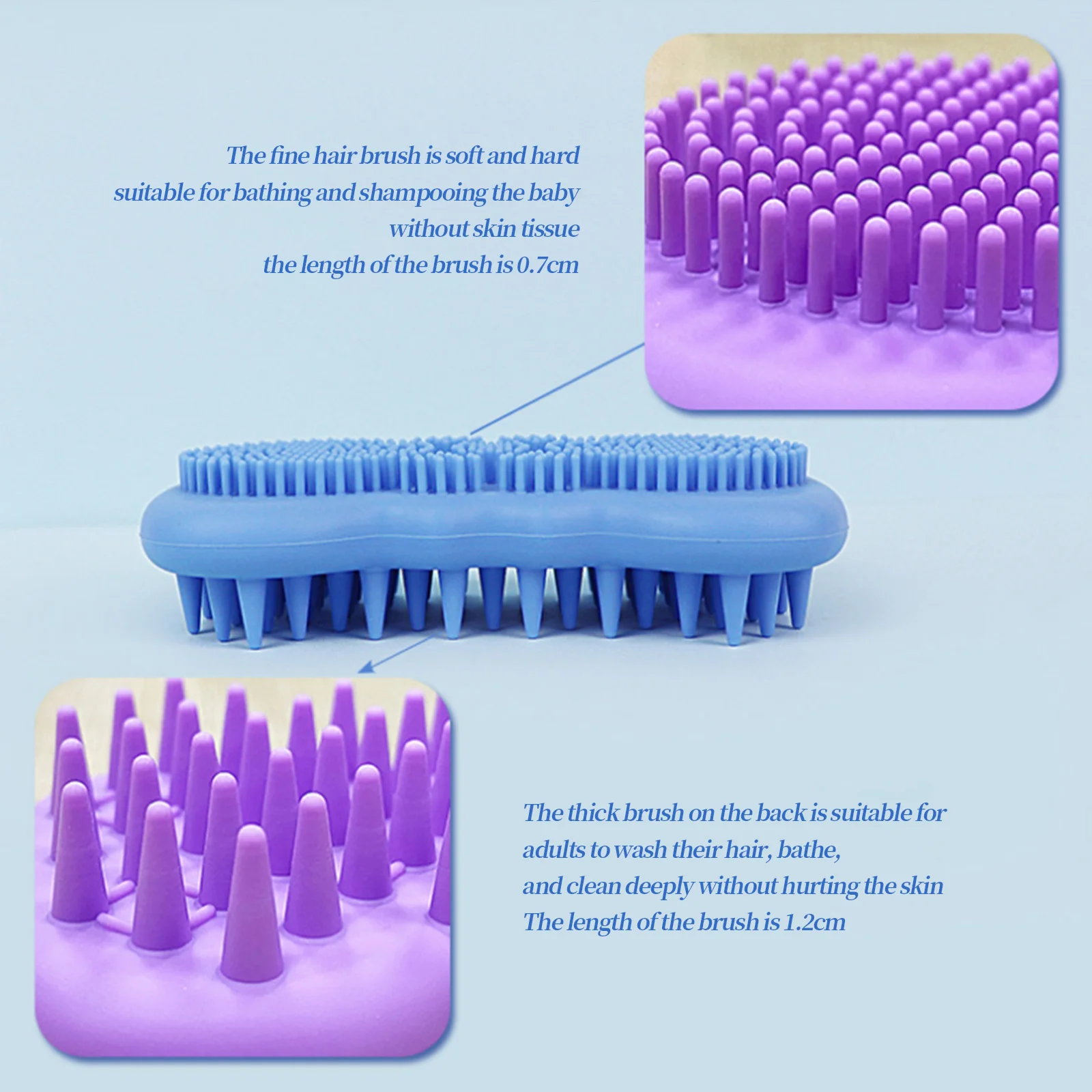 

Bath Brush Soft Silicone Showers Cleaning Mud Dirt Remover Massage Back Scrubbers Showers Brushes SPA Exfoliating Body Brush