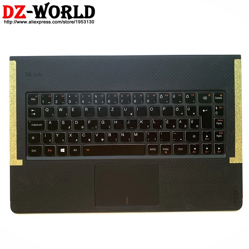 

Чехол-подставка для рук с клавиатурой с подсветкой и сенсорной панелью для Lenovo Yoga 3 Pro-1370 Laptop C Cover 5CB0G97319