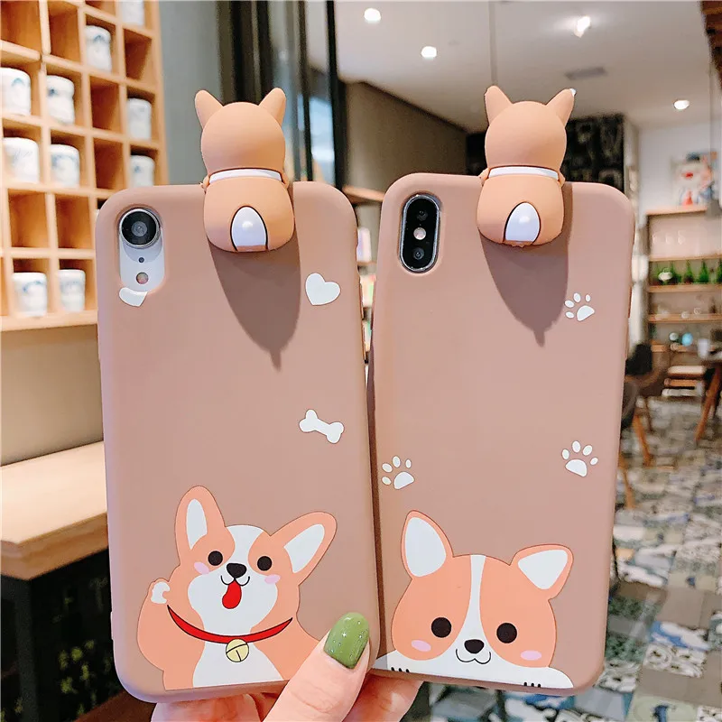 Чехол из мягкого ТПУ для iPhone 6 6S 7 8 Plus 12 11 Pro X XS Max XR Защитные чехлы телефонов