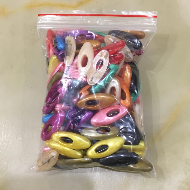 P001 PAT японский шарф зажим hijab pins высококачественные пластиковые безопасные