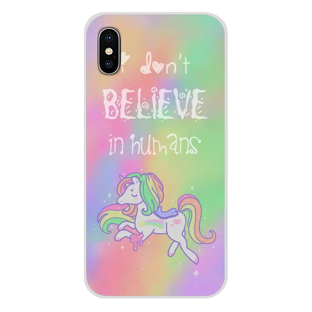 Unicorn Saw Clouds Rainbow Accessories Phone Cases Covers For Motorola Moto X4 E4 E5 G5 G5S G6 Z Z2 Z3 G G2 G3 C Play Plus | Мобильные