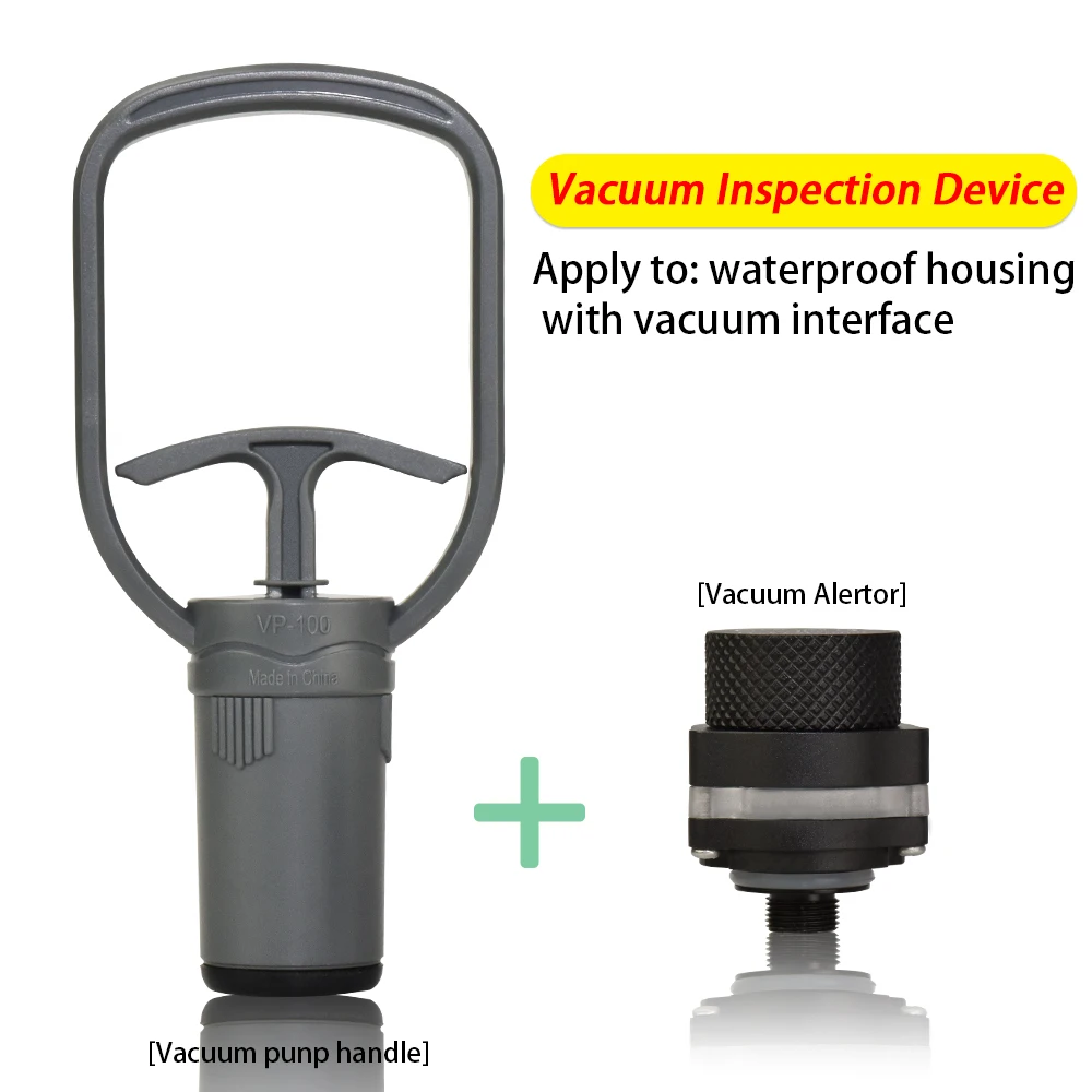 

Seafrogs VPS-100 vacuum pump For Sony A7 II A7R III GH5 TG6 TG5 TG4 RX100 IV XT-3 A6600 Camera and Phone Waterproof Housing Case