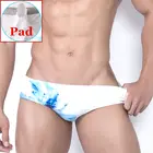 Мужские плавки с пуш-ап вставками, плавки для мужчин, сексуальная одежда для плавания, купальный костюм гей-бикини, пляжные шорты, боксеры, Desmiit 2021