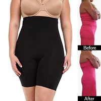 women high waist body shaper shorts breathable slimming tummy underwear seamless sexy panty waist trainer butt lifter shapewear