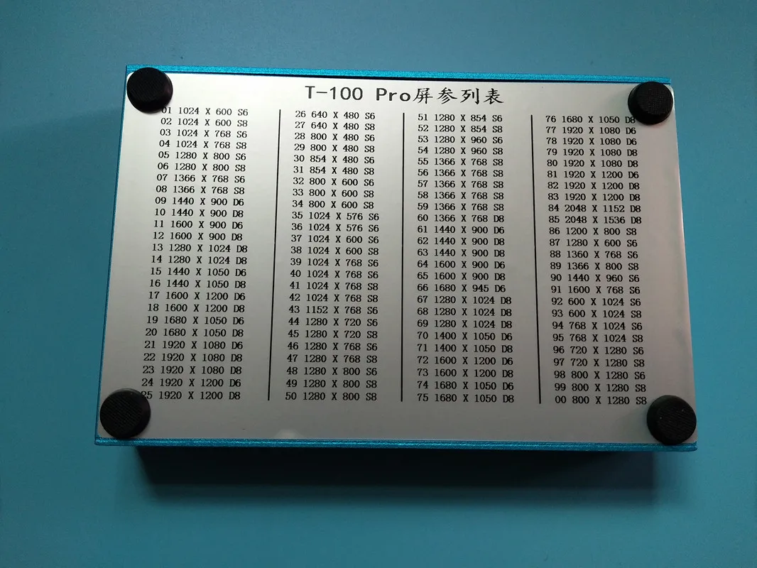 ЖК-дисплей/светодиодный панельный тестер для ноутбука/телевизора с алюминиевым