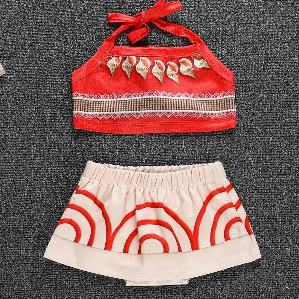 

Toddler Baby Beach Swimsuit Cosplay Dress 2-5 Years Kids Girls Baby Clothes Carnival Birthday Attire