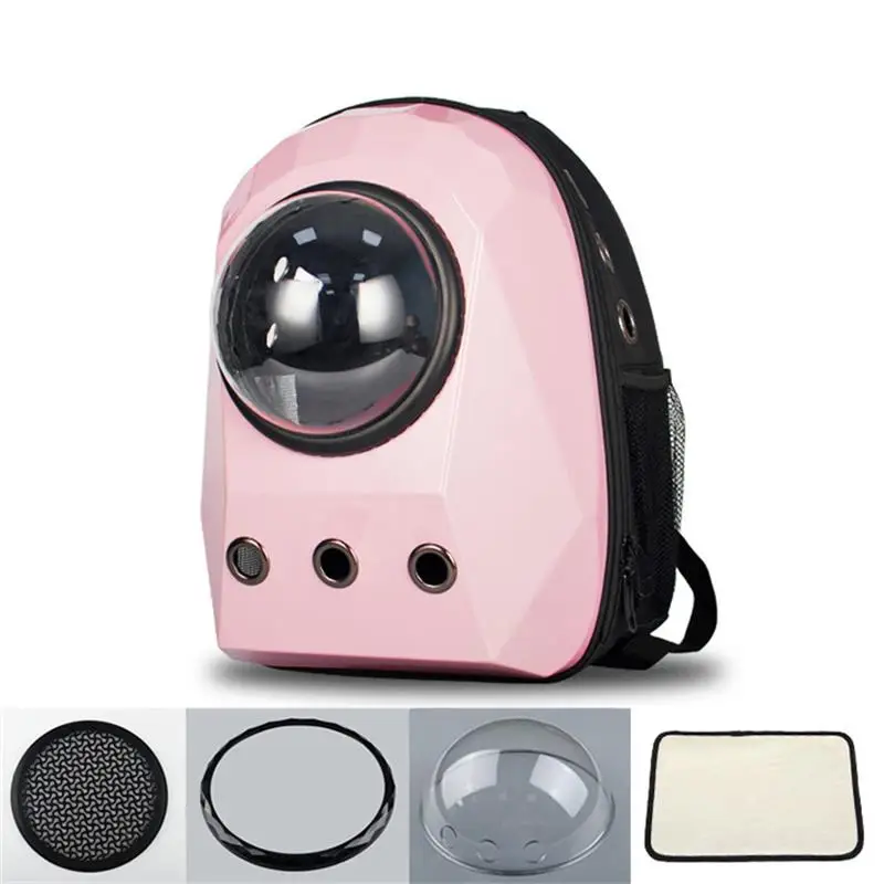 

Pet Cat Backpack Pet Carrier Kitten Travel Bag Backpack Space Capsule Dog Backpack Small Pet Cat Purse Transportation