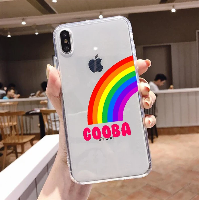 Прозрачный чехол для телефона 6IX9INE GOOBA iphone 6/6s 6plus/6splus 7/8 7plus/8plus X XS XR XSMax 11pro |