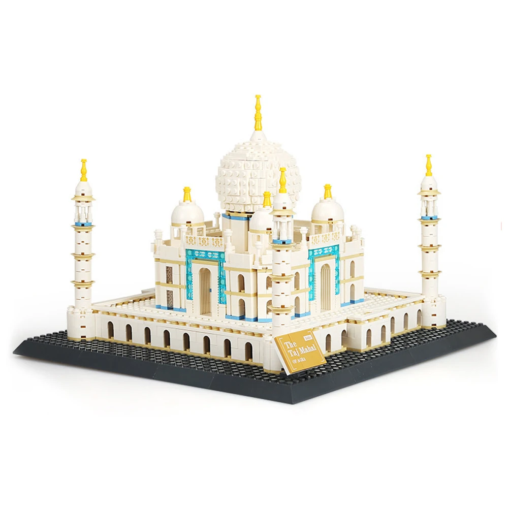 

Wange 5211 Architecture series the Taj Mahal Model Building Blocks set Classic landmark house education Toys for children