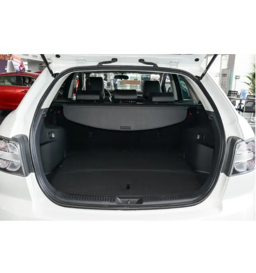 Для заднего багажника защитный щит грузовой Чехол для Mazda CX-7 CX7 2008- высокое качество авто аксессуары черный бежевый