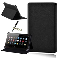 universal tablet case for cello 710 inch pu leather shockproof anti fingerprint cover case free stylus