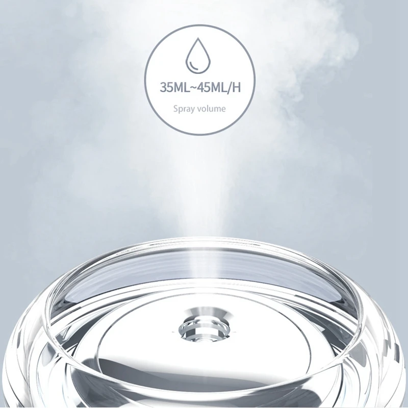

Air Humidifier USB Electric Portable Humidifiers Mini Cool Mist Atomizer Purifier Oil Diffuser for Bedroom Office Desk