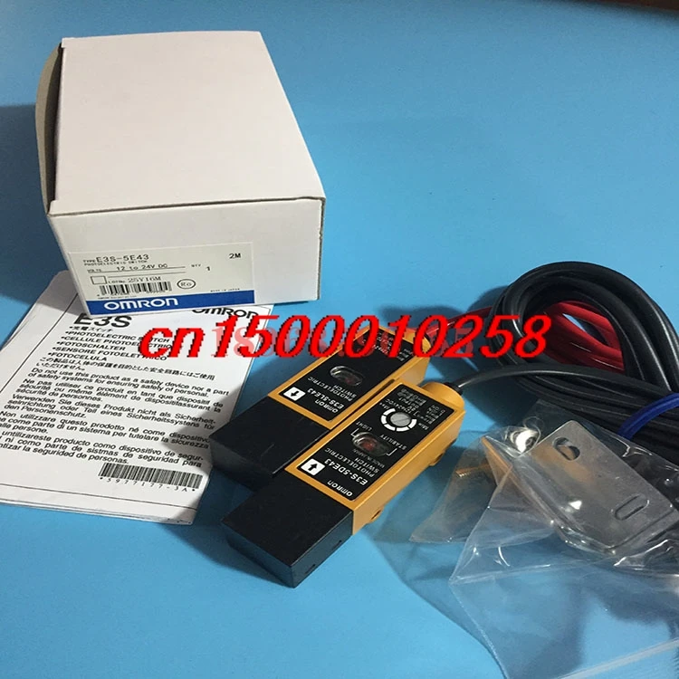 E3S-5E43 E3S-5DE43+ E3S-5LE43 Opposed photoelectric switch sensor