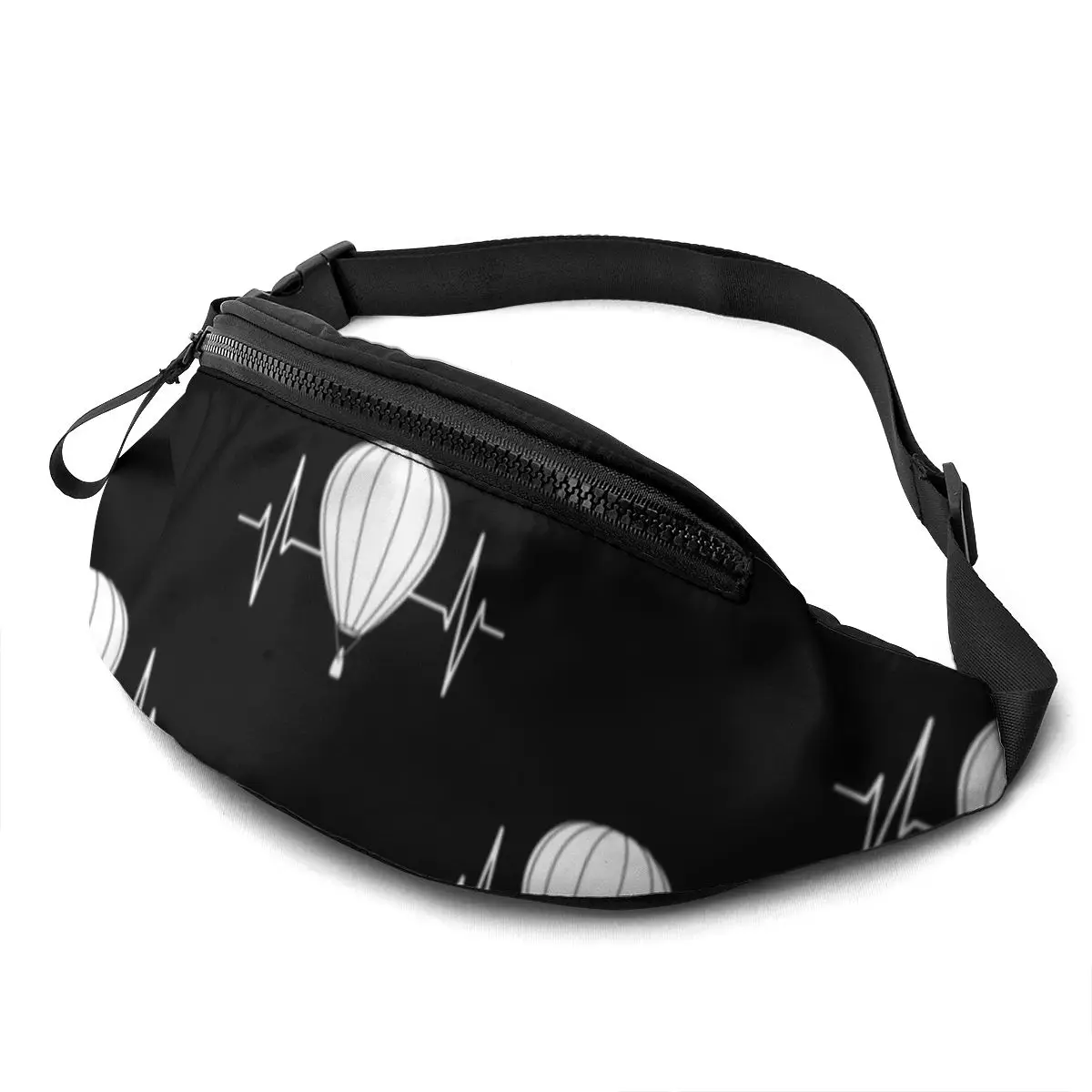 

Мужская походная поясная сумка с воздушным шаром, Полиэстеровая сумка с рисунком