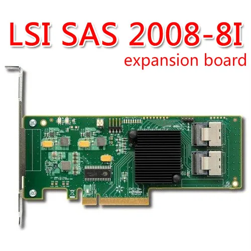 LSI SAS 9211-8i 2008E 6 Гб 8 портов SATA3 4 т Жесткий диск SAS карта расширения Raid карта