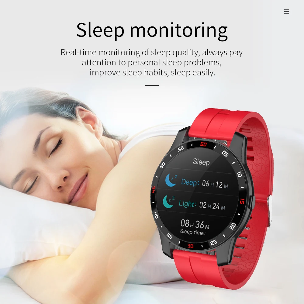 HOCO Новые умные часы IP67 Водонепроницаемые Спортивные Мужские Женские Браслеты Bluetooth Смарт-часы Фитнес-трекер Монитор сердечного ритма для Android IOS on.