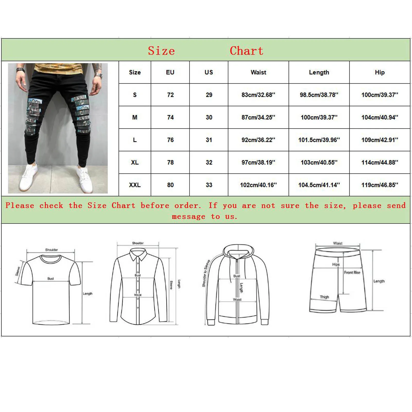 

2021 New Mens Summer Casual Pants Bodybuilding Pocket Denim Sports Full Length Pants Fashion Casual Daily Pant Pantalones Hombre
