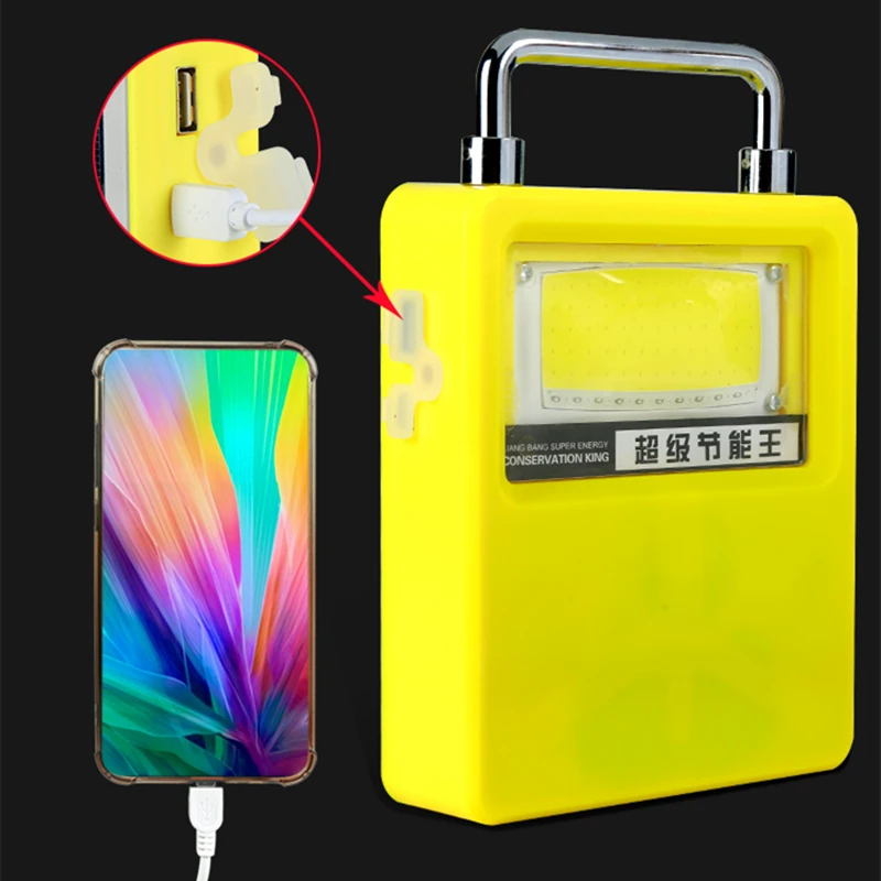 Солнечный рабочий светильник Портативный Кемпинг лампы USB на солнечной батарее