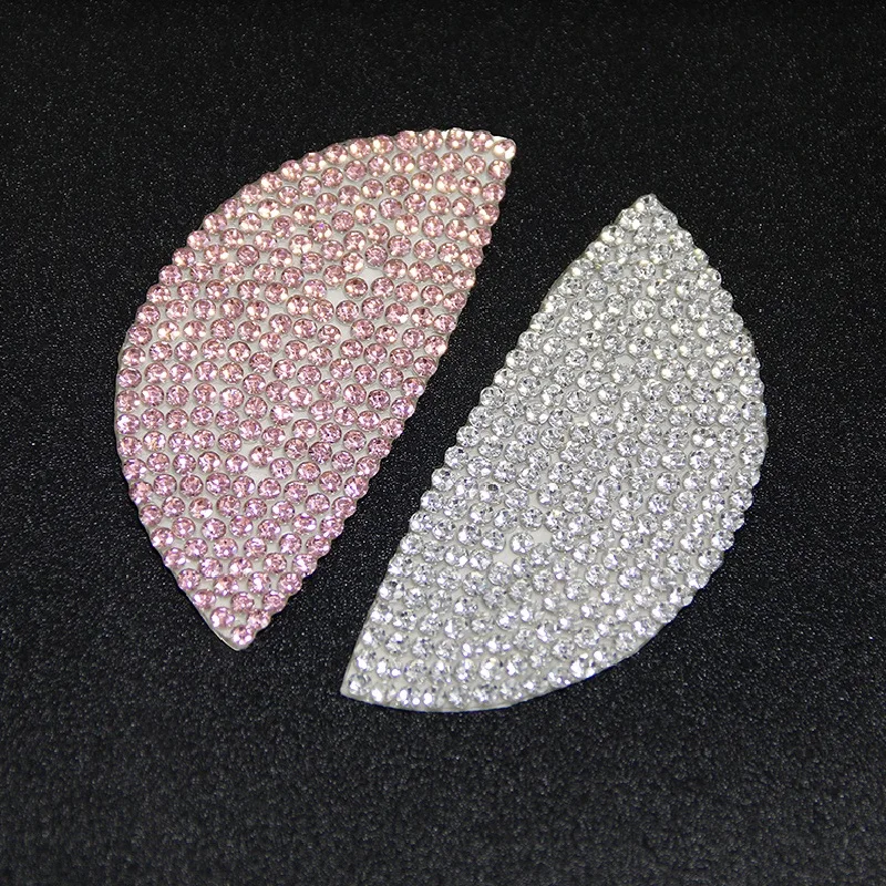 Блестящая наклейка на дверную ручку салона автомобиля с кристаллами для Mini Cooper F54