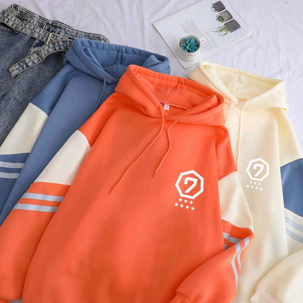 Толстовка женская с капюшоном в стиле хип-хоп | Женская одежда