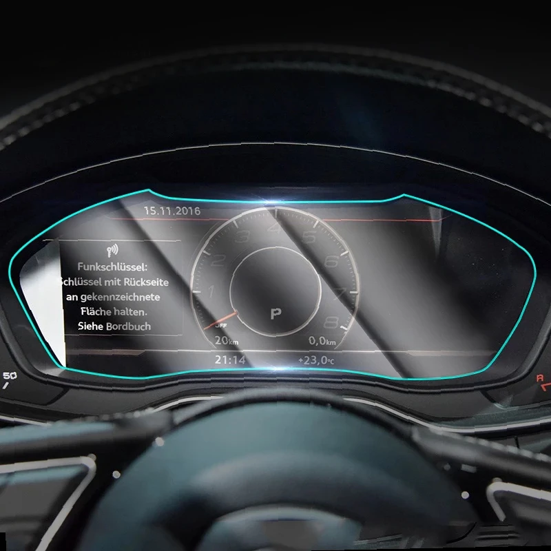 Для Audi S5 RS5 2017-2019 Автомобильная внутренняя приборная панель мембрана ЖК-экран