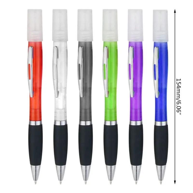 

Spray Ballpoint Pen Disinfectant Pen Plastic Mini Portable Travel Perfume Bottle
