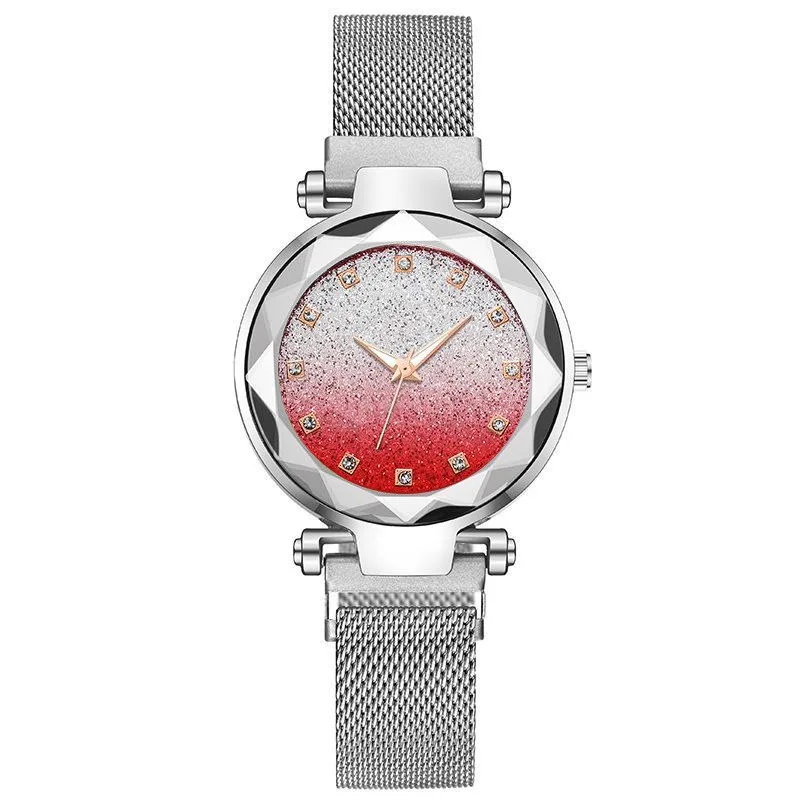 

Starry Sky Watch Ladies' New Drainage Products Magnet Fashion