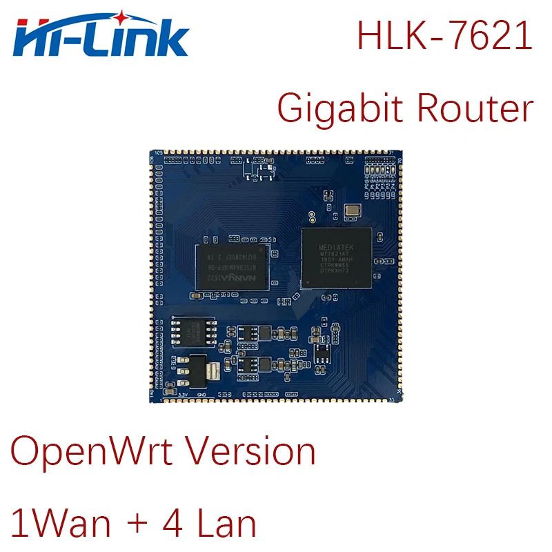 Бесплатная доставка 2 шт./лот фрезерный модуль Gigabit GbE Openwrt прошивка DDR2 256 Мб с чипом