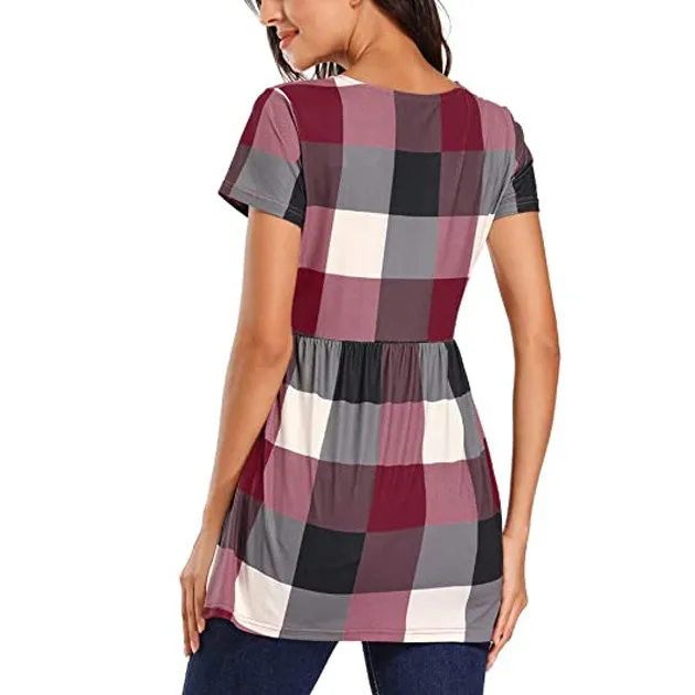 

Maglietta estiva donna maternit manica corta stampa moda T-shirt top gravidanza T-shirt abbigliamento premaman abiti premaman