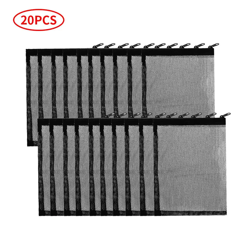 20 шт. мешок для аквариумных фильтров сумка медиа сеток многоразовый сетчатый с