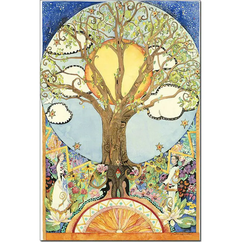 

Diamond Embroidery Sale Full Drill Resin rhinestones Decor Home Mosaic Painting Fantasy tree 5D DIY Diamond Painting