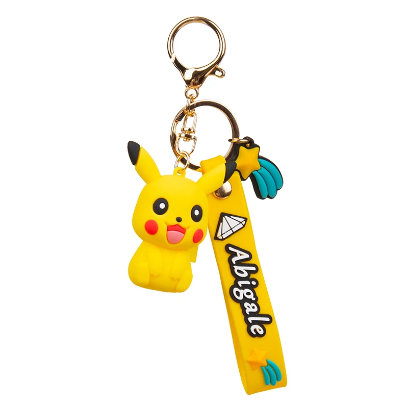 Покемон мультфильм брелок подвеска игрушки Пикачу женская модель зеркана йолон