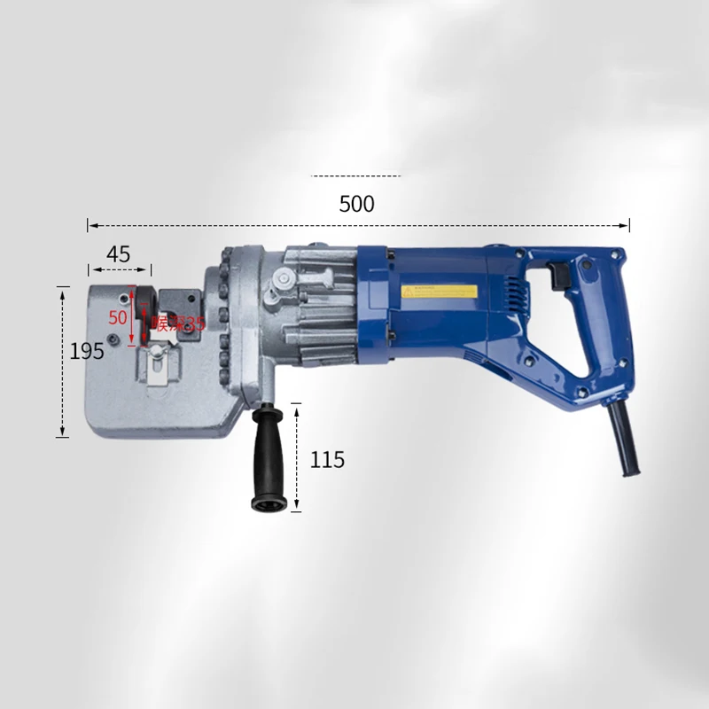 Портативный электрический гидравлический штамповочный станок для сухой