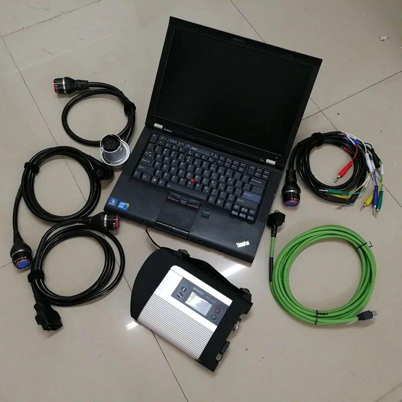 MB Star C4 SD V09/2020 программное обеспечение для OBD 2 считыватель кодов б/у ноутбука T410 I5 4G