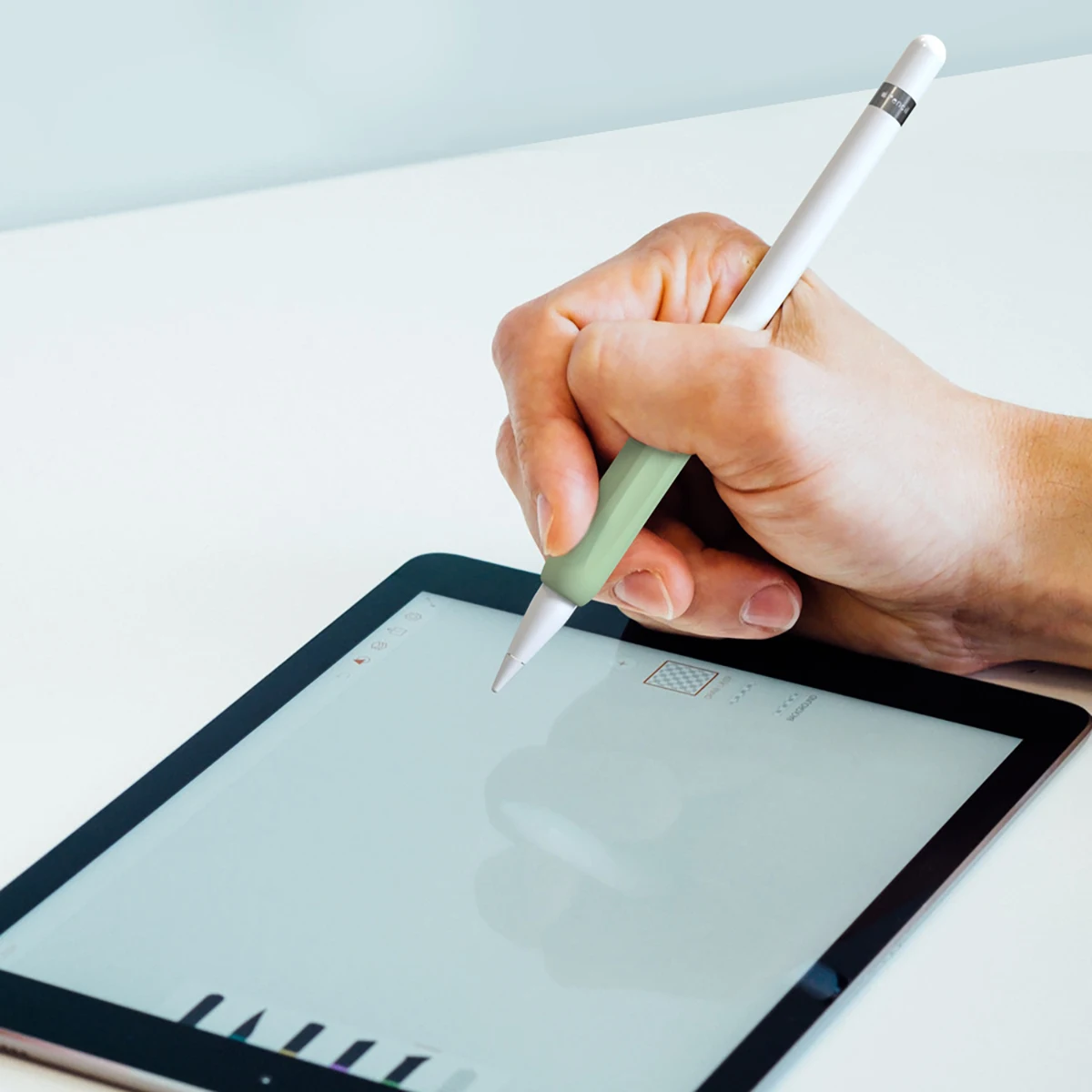 Чехол для стилуса силиконовый защитный чехол Apple 1/2 ipad противоударный