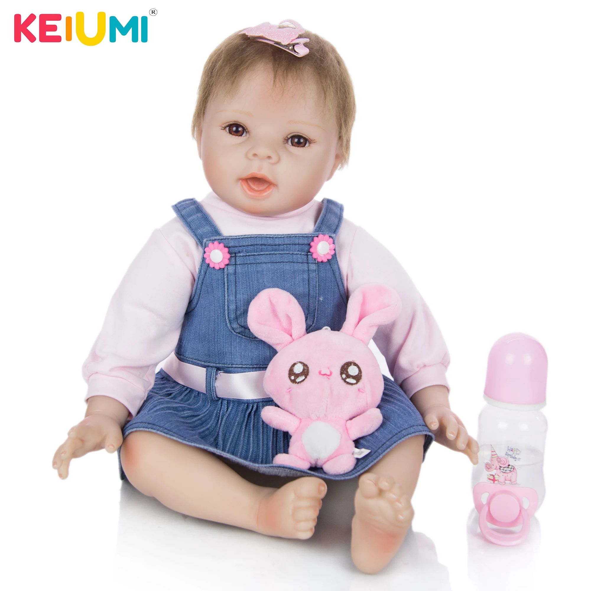 Кукла реборн KEIUMI из мультфильма Мягкая силиконовая виниловая для мальчиков