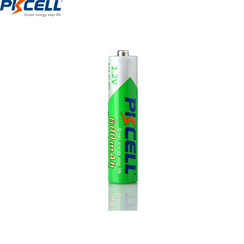 

50Pcs PKCELL 1.2V NIMH AAA Battery 600mah nimh aaa Rechargeable battery LSD Low Self Discharge batteries For Electric Razor
